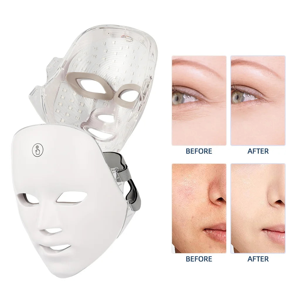 7 Colors Led Mask for Face & Neck
