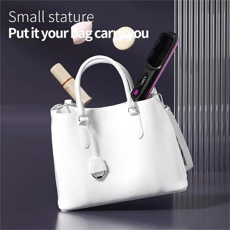 Wireless Portable Straight Hair Comb