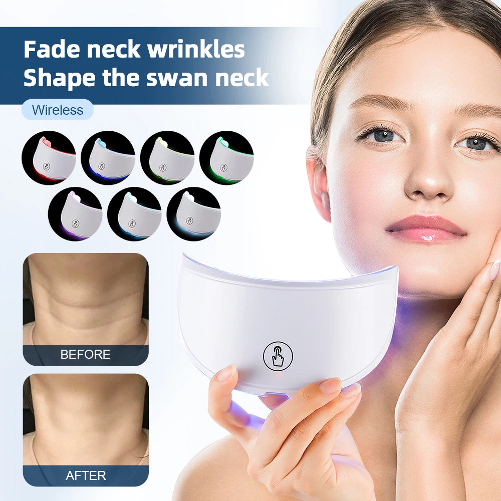 7 Colors Led Mask for Face & Neck