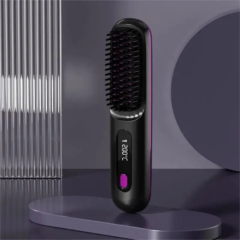 Wireless Portable Straight Hair Comb