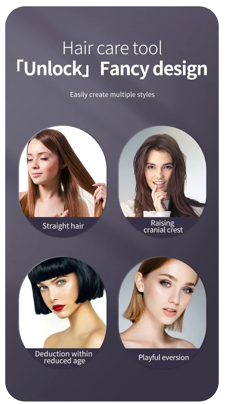 Wireless Portable Straight Hair Comb