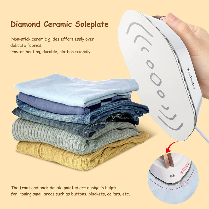 Pocket sized Travel Iron