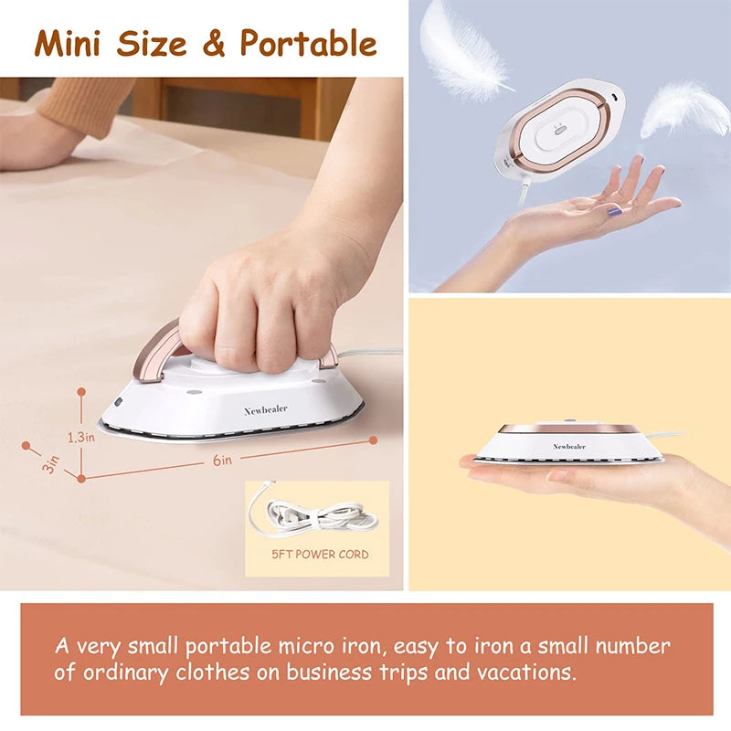 Pocket sized Travel Iron